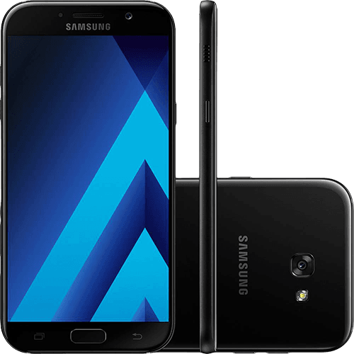 Tamanhos, Medidas e Dimensões do produto Smartphone Samsung Galaxy A7 Dual Chip Android 6.0 Tela 5.7" Octa-Core 1.9GHz 32GB 4G Câmera 16MP - Preto