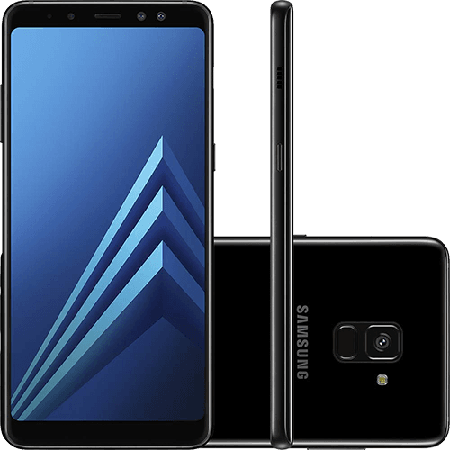 Tamanhos, Medidas e Dimensões do produto Smartphone Samsung Galaxy A8 Plus Dual Chip Android 7.1 Tela 6" Octa-Core 2.2GHz 64GB 4G Câmera 16MP - Preto