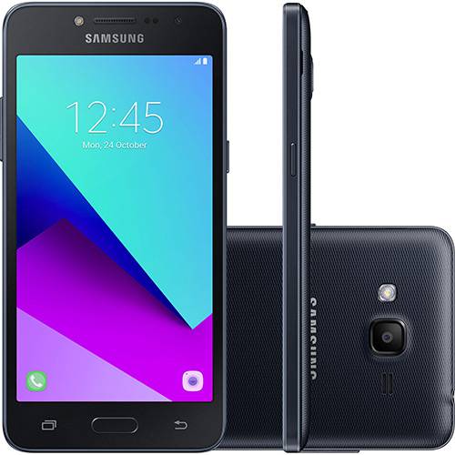 Tamanhos, Medidas e Dimensões do produto Smartphone Samsung Galaxy J2 Prime Dual Chip Android 6.0.1 Tela 5" Quad-Core 1.4 GHz 16GB 4G Câmera 8MP - Preto
