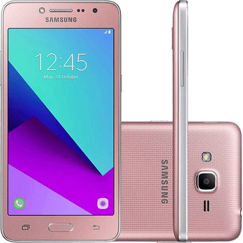 Tamanhos, Medidas e Dimensões do produto Smartphone Samsung Galaxy J2 Prime Dual Chip Android 6.0.1 Tela 5" Quad-Core 1.4 GHz 16GB 4G Câmera 8MP - Rosa
