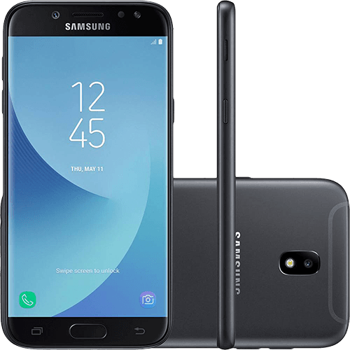 Tamanhos, Medidas e Dimensões do produto Smartphone Samsung Galaxy J5 Pro Dual Chip Android 7.0 Tela 5,2" Octa-Core 1.6 GHz 32GB 4G Câmera 13MP - Preto