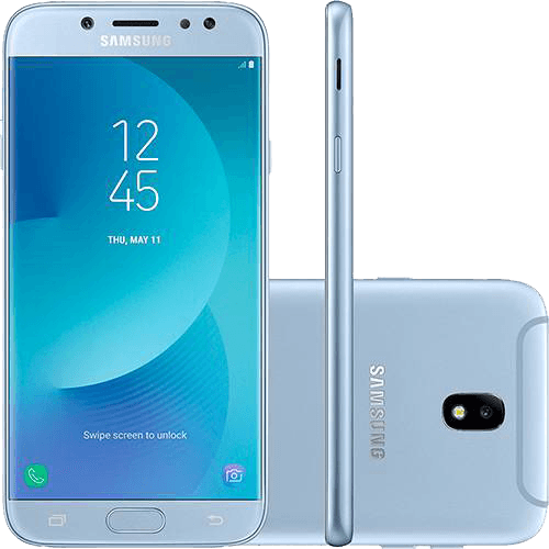 Tamanhos, Medidas e Dimensões do produto Smartphone Samsung Galaxy J7 Pro Android 7.0 Tela 5.5" Octa-Core 64GB 4G Wi-Fi Câmera 13MP - Azul