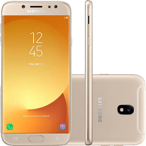 Tamanhos, Medidas e Dimensões do produto Smartphone Samsung Galaxy J7 Pro Android 7.0 Tela 5.5" Octa-Core 64GB 4G Wi-Fi Câmera 13MP - Dourado