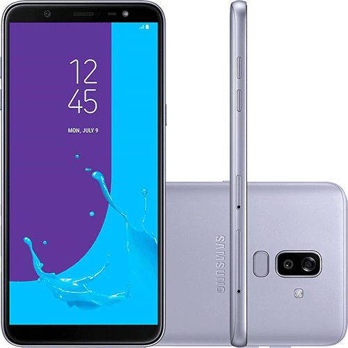 Tamanhos, Medidas e Dimensões do produto Smartphone Samsung Galaxy J8 64GB Dual Chip Android 8.0 Tela 6" Octa-Core 1.8GHz 4G Câmera 16MP F1.7 + 5MP F1.9 (Dual Cam) - Prata