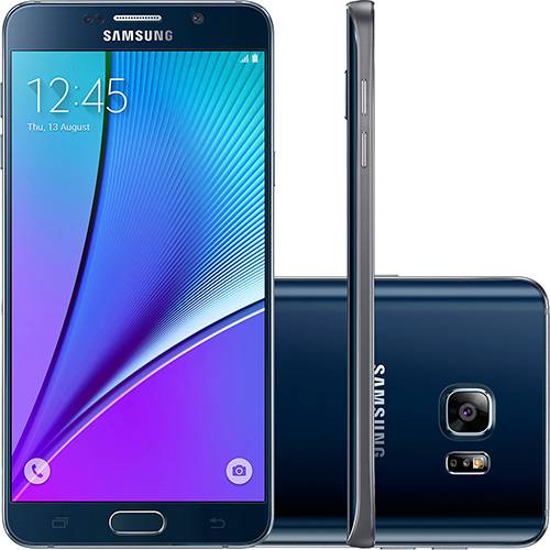 Tamanhos, Medidas e Dimensões do produto Smartphone Samsung Galaxy Note 5 Android 5.1 Tela 5.7" 32GB 4G Câmera 16MP- Preto