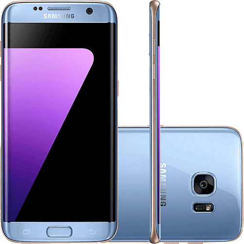 Tamanhos, Medidas e Dimensões do produto Smartphone Samsung Galaxy S7 Edge Android 6.0 Tela 5.5" 32GB 4G Câmera 12MP - Azul