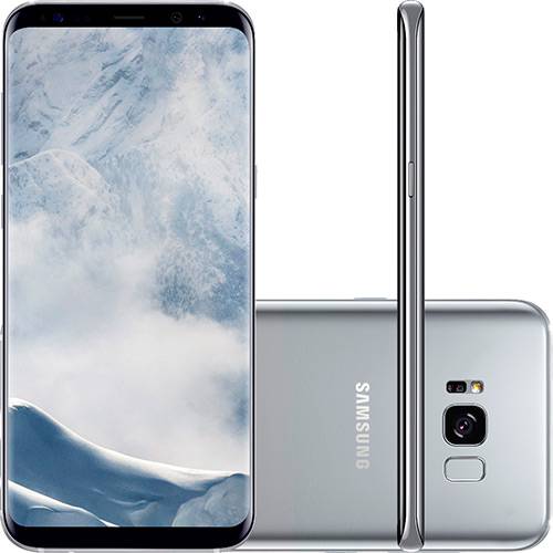 Tamanhos, Medidas e Dimensões do produto Smartphone Samsung Galaxy S8+ Desbloqueado Vivo Dual Chip Android 7.0 Tela 6.2" 64GB 4G Câmera 12MP - Prata