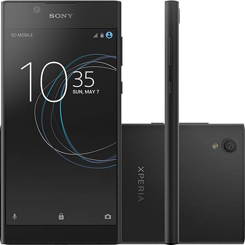 Tamanhos, Medidas e Dimensões do produto Smartphone Sony Xperia L1 Sony Dual Chip Android Tela 5.5" Quad Core 16GB Wi-Fi Câmera 13MP - Black