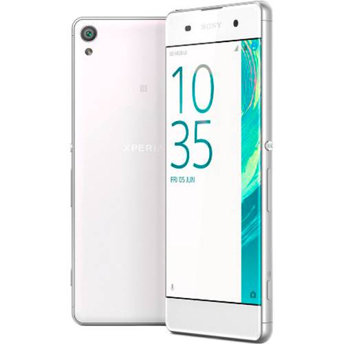 Tamanhos, Medidas e Dimensões do produto Smartphone Sony Xperia XA Dual Chip Android Tela 5" 16GB 4G Câmera 13MP - Branco