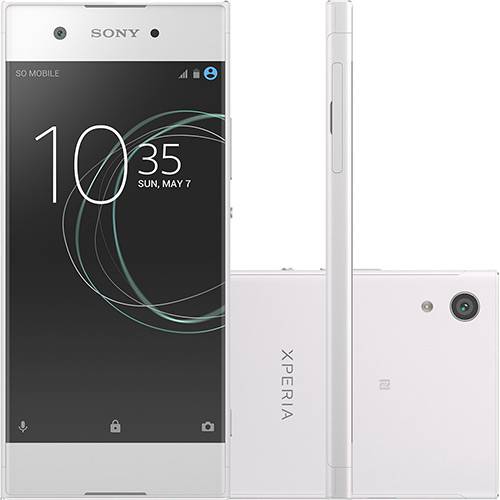 Tamanhos, Medidas e Dimensões do produto Smartphone Sony Xperia XA1 Dual Chip Android Tela 5" Octacore 32GB Wi-Fi Câmera 23MP - Branco