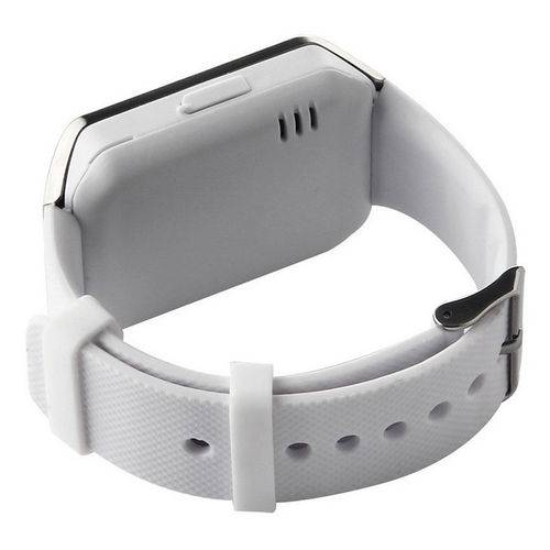 Tamanhos, Medidas e Dimensões do produto Smartwatch 3green Chip Todas Operadoras Bluetooth Camera Selfie Touch Android Dz09 Branco e Prata