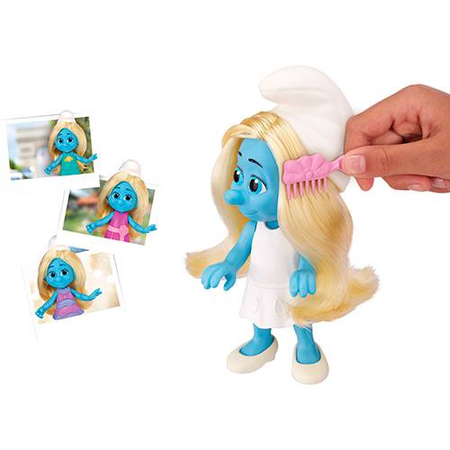 Tamanhos, Medidas e Dimensões do produto Smurfs 2 Figuras Artivuláveis Smurfette Fashion Doll 770
