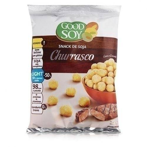 Tamanhos, Medidas e Dimensões do produto Snack de Soja Churrasco 25g Good Soy