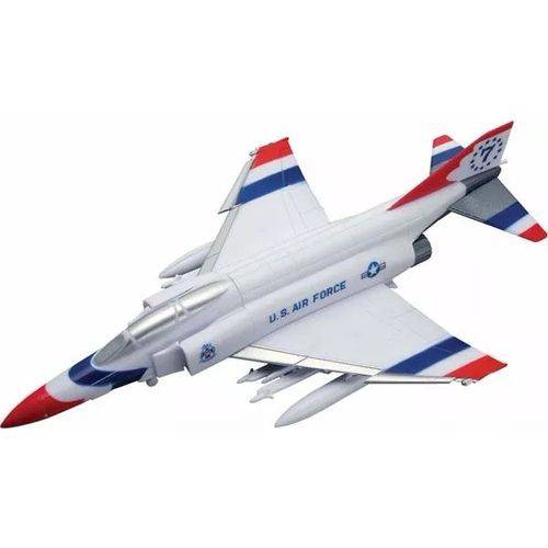 Tamanhos, Medidas e Dimensões do produto SnapTite F-4 Phantom Thunderbird - 1/100 - Revell 85-1366