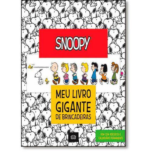 Tamanhos, Medidas e Dimensões do produto Snoopy: Meu Livro Gigante de Brincadeiras