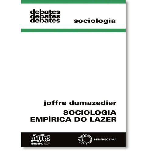 Tamanhos, Medidas e Dimensões do produto Sociologia Empirica do Lazer - Vol 164