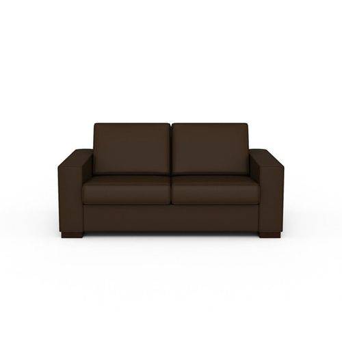 Tamanhos, Medidas e Dimensões do produto Sofa 2 Lugares Don Korimax 166X92X80H Marrom Etna
