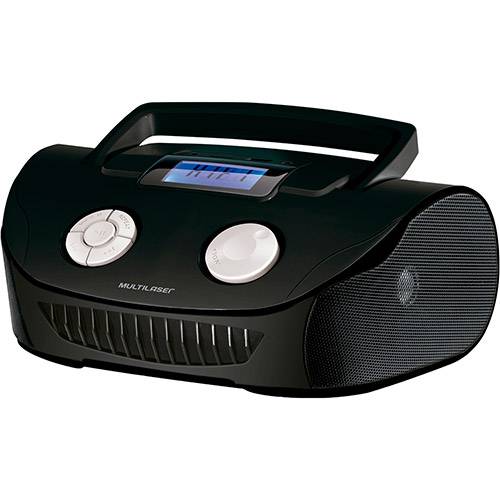Tamanhos, Medidas e Dimensões do produto Som Portátil Boombox Multilaser SP182 4 em 1 Bivolt com Entradas USB Rádio FM Preto