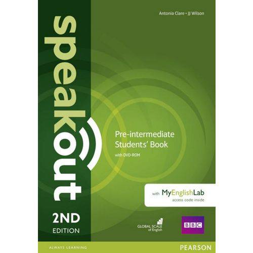 Tamanhos, Medidas e Dimensões do produto Speakout Pre-Intermediate Sb With DVD-Rom And Myenglishlab Access Code Pack - 2nd Ed