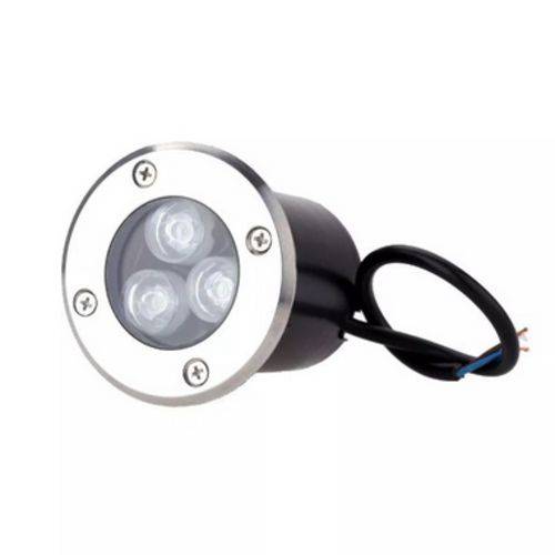 Tamanhos, Medidas e Dimensões do produto Spot Balizador LED 3W Branco Frio Blindado para Piso