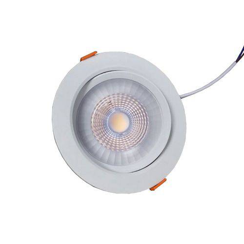 Tamanhos, Medidas e Dimensões do produto Spot de Embutir Downlight Redondo Led Par30 12w 3000k Bivolt