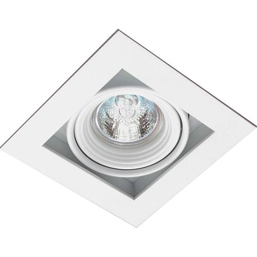 Tamanhos, Medidas e Dimensões do produto Spot Embutir Saturno/1 Gu10 Alumínio Branco - Attena