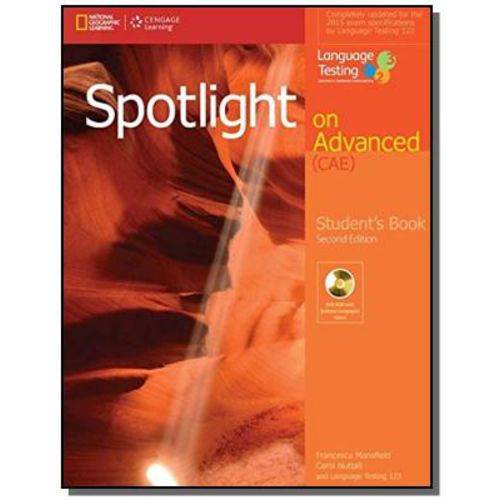 Tamanhos, Medidas e Dimensões do produto Spotlight On Advanced Cae Sb With DVD-rom - 2nd Ed
