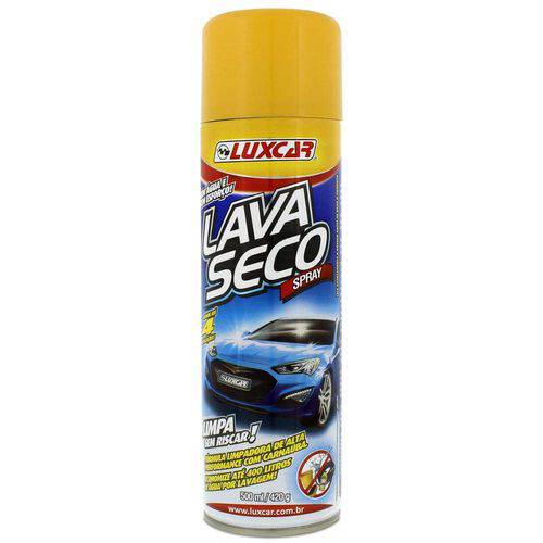 Tamanhos, Medidas e Dimensões do produto Spray Lavagem a Seco Automotivo Luxcar 500ml Cera de Carnaúba