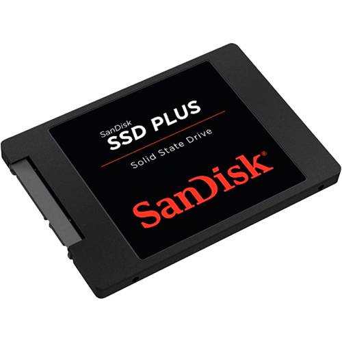 Tamanhos, Medidas e Dimensões do produto SSD 120Gb SanDisk® PLUS