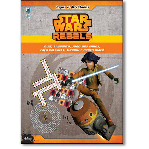 Tamanhos, Medidas e Dimensões do produto Star Wars Rebels - Jogos e Atividades
