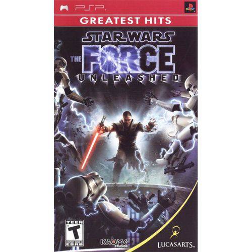 Tamanhos, Medidas e Dimensões do produto Star Wars The Force Unleashed Greatest Hits - Psp