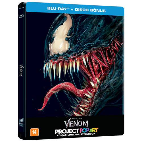 Tamanhos, Medidas e Dimensões do produto SteelBook - Blu-Ray Duplo - Venom