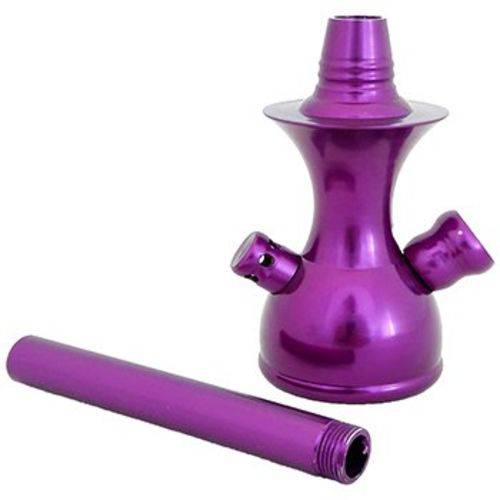 Tamanhos, Medidas e Dimensões do produto Stem para Narguile Thanos Hookah Roxo com Borrachas de Vedação