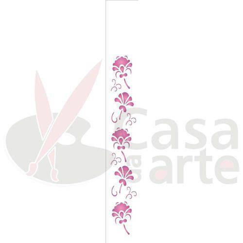 Tamanhos, Medidas e Dimensões do produto Stencil de Acetato para Pintura Opa 04 X 30 Cm - 1071 Floral