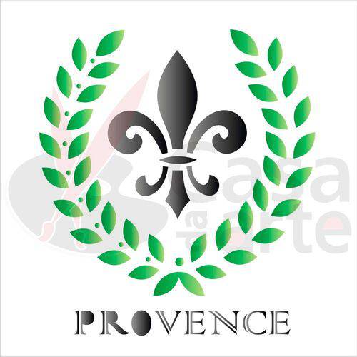 Tamanhos, Medidas e Dimensões do produto Stencil de Acetato para Pintura Opa 14 X 14 Cm - 1142 Provence