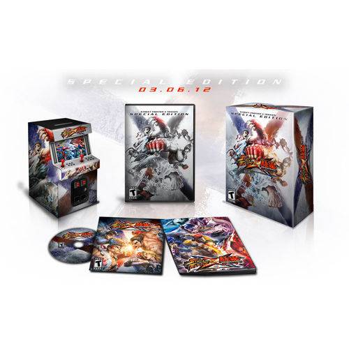Tamanhos, Medidas e Dimensões do produto Street Fighter X Tekken Ltd Premium Special Edition - PS3