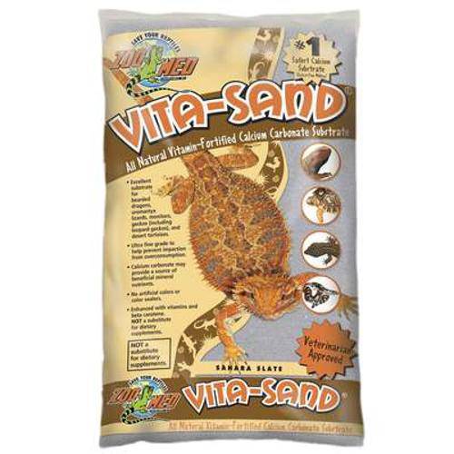 Tamanhos, Medidas e Dimensões do produto Substrato para Terrário Zoomed Vita-Sand Sahara Slate - 2,25kg