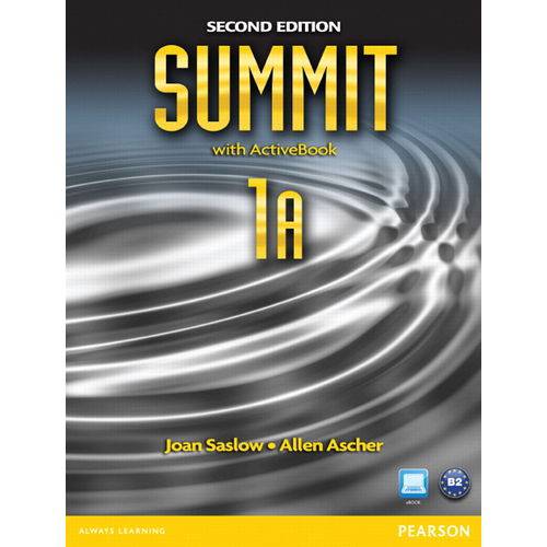 Tamanhos, Medidas e Dimensões do produto Summit 1a - Student Book With Workbook And Activebook (Ebook) - Second Edition - Pearson - Elt