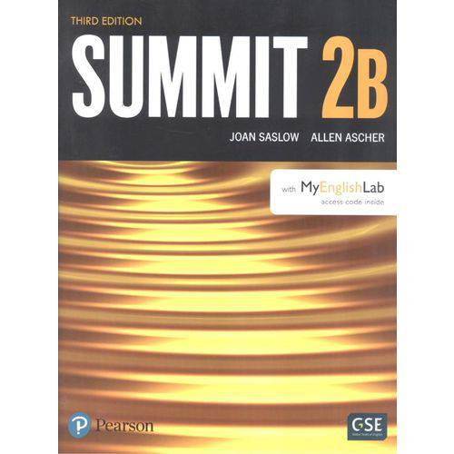 Tamanhos, Medidas e Dimensões do produto Summit 2b Sb With Myenglishlab - 3rd Ed