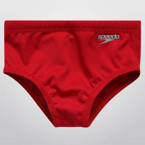 Tamanhos, Medidas e Dimensões do produto Sunga Acqua Plus Infantil Vermelho Tam 6 - Speedo