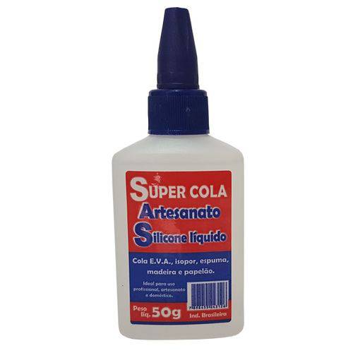 Tamanhos, Medidas e Dimensões do produto Super Cola Artesanato Silicone Líquido [50 G]