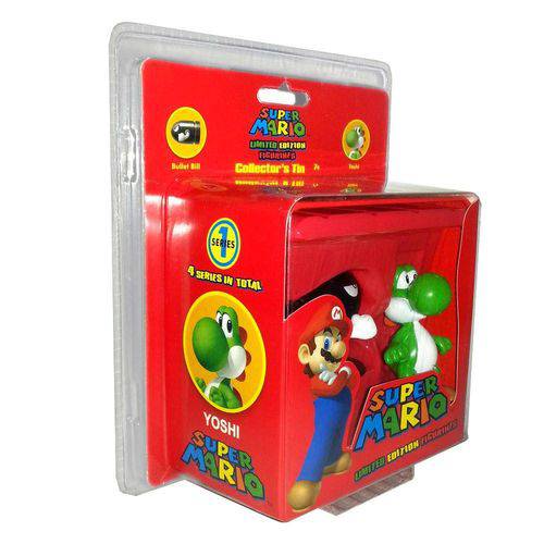 Tamanhos, Medidas e Dimensões do produto Super Mario-Pack com 2 Mini Figuras Yoshi_Bullet Bill Kg Inter 8952c