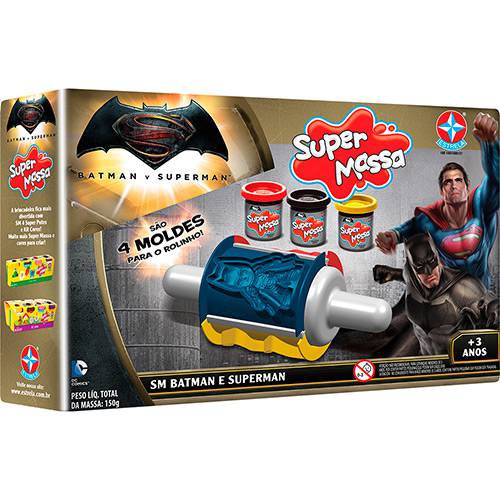 Tamanhos, Medidas e Dimensões do produto Super Massa Batman e Superman - Estrela