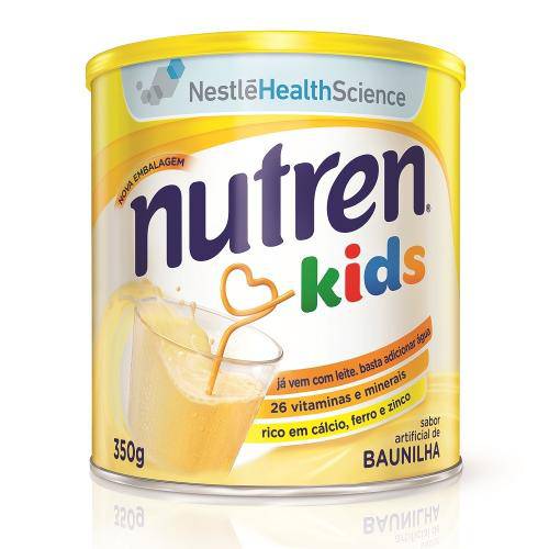 Tamanhos, Medidas e Dimensões do produto Suplemento Alimentar Nestlé Nutren Kids Baunilha 350g