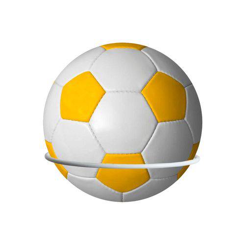 Tamanhos, Medidas e Dimensões do produto Suporte de Bola Pequeno 16x16 - Futebol, Basquete, Vôlei - Branco