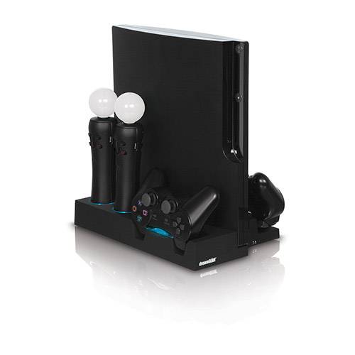 Tamanhos, Medidas e Dimensões do produto Suporte e Carregador Bivolt para PS3 - Dreamgear