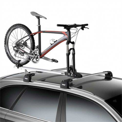 Tamanhos, Medidas e Dimensões do produto Suporte para 1 Bicicleta para Rack Teto Novo Modelo Thule 565