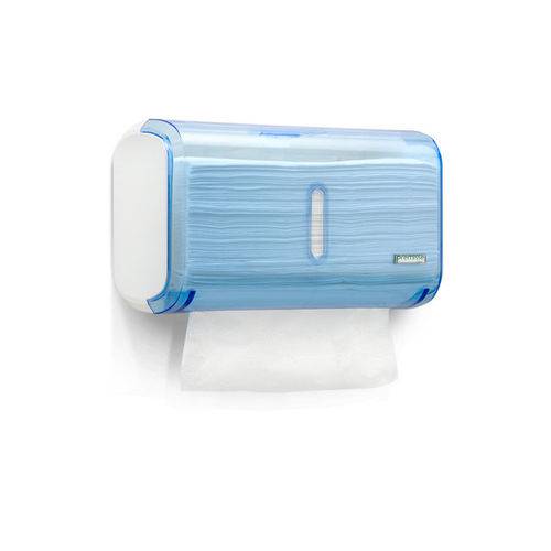Tamanhos, Medidas e Dimensões do produto Suporte Porta Papel Toalha Interfolha Compacto Azul Premisse