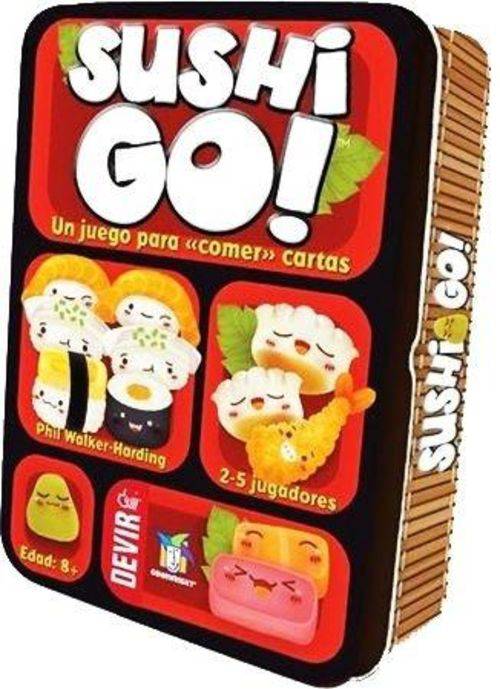 Tamanhos, Medidas e Dimensões do produto Sushi Go! - Jogo de Cartas - em Português!