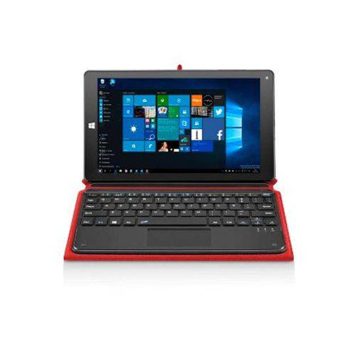 Tamanhos, Medidas e Dimensões do produto Tablet 2 em 1 M8w Plus Hibrido Windows 10 8.9" Intel 2gb 32gb Dual Câmera Vermelho Multilaser Nb243